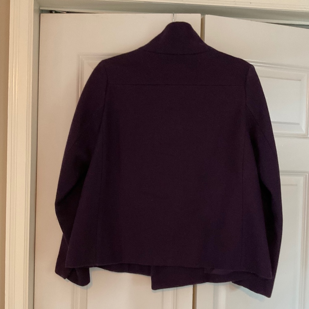 Bitten by Sarah Jessica Parker Purple Pea Coat - Picture 2 of 3